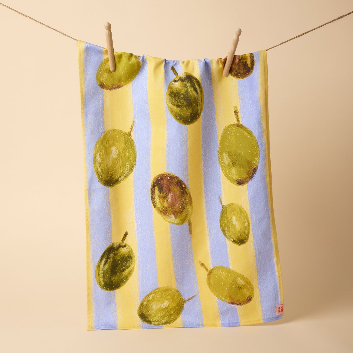 Olive Tea Towel