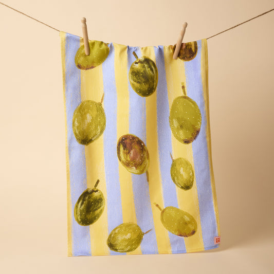 Olive Tea Towel