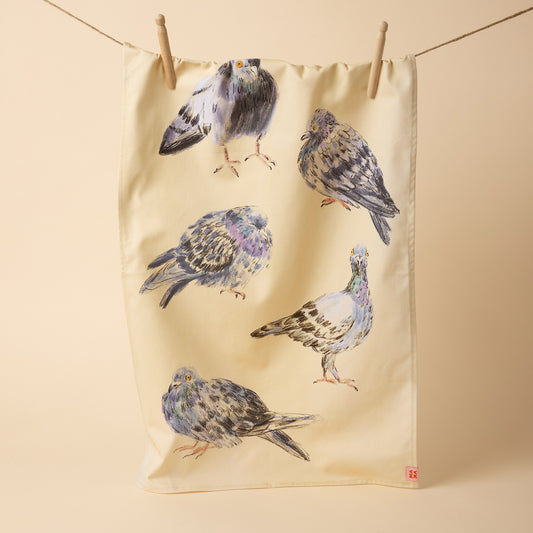 Pidgies Tea Towel