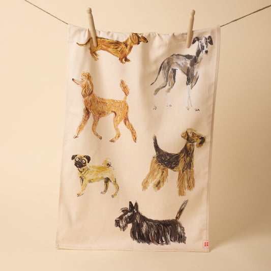 Poochies Tea Towel